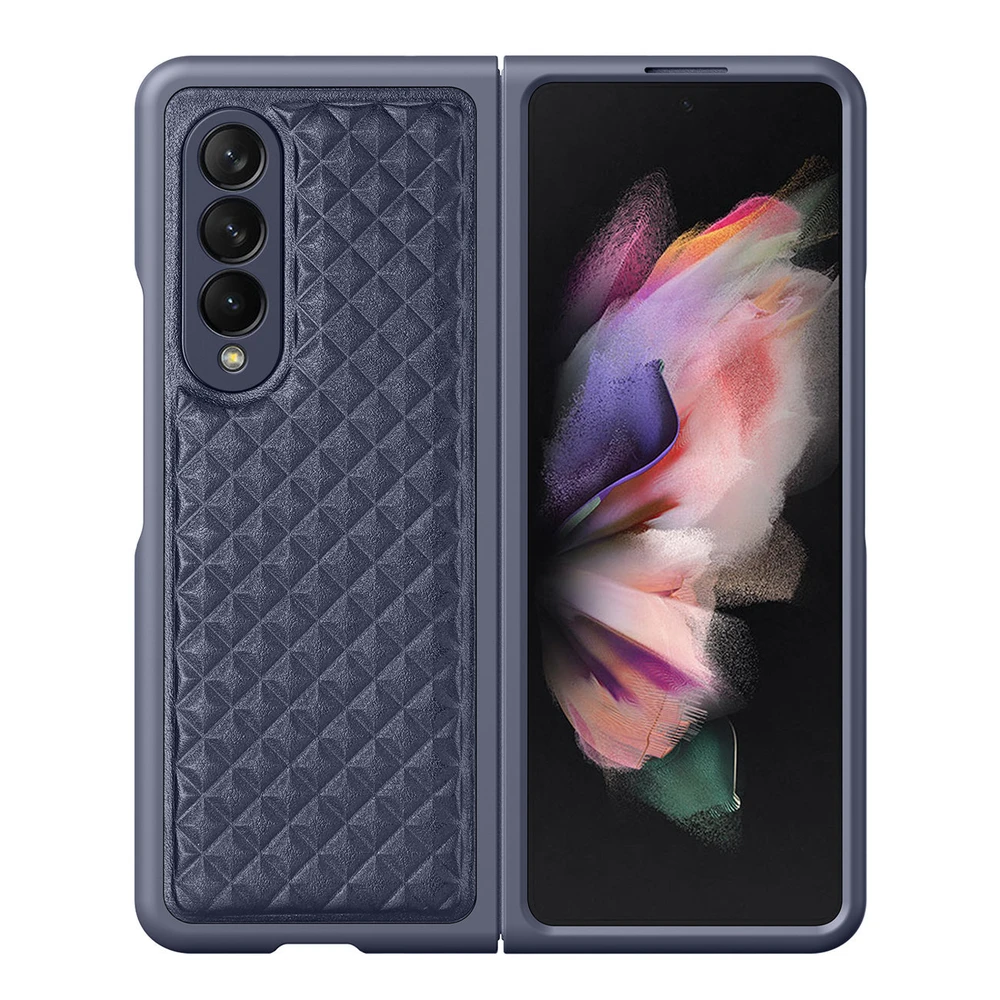 Dux Ducis Venice dėklas skirtas Samsung Z Fold 4 5G, mėlynas