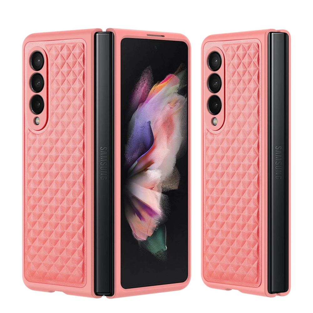 Dux Ducis Venice dėklas skirtas Samsung Galaxy Z Fold 4, raudonas