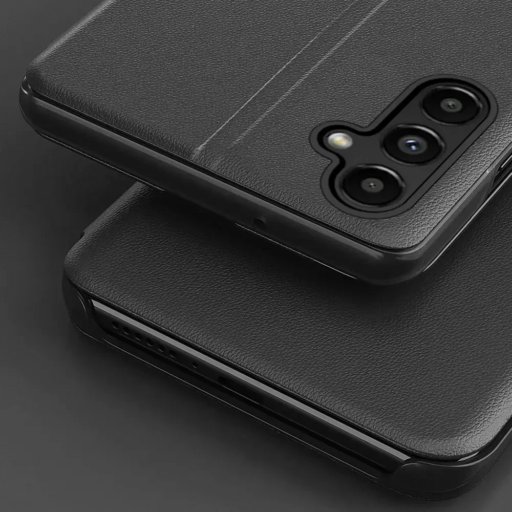 Hurtel Eco Leather View dėklas skirtas Samsung Galaxy S23 +, raudonas