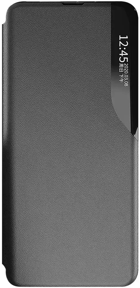 Hurtel Eco Leather View dėklas skirtas Samsung Galaxy A73, raudonas