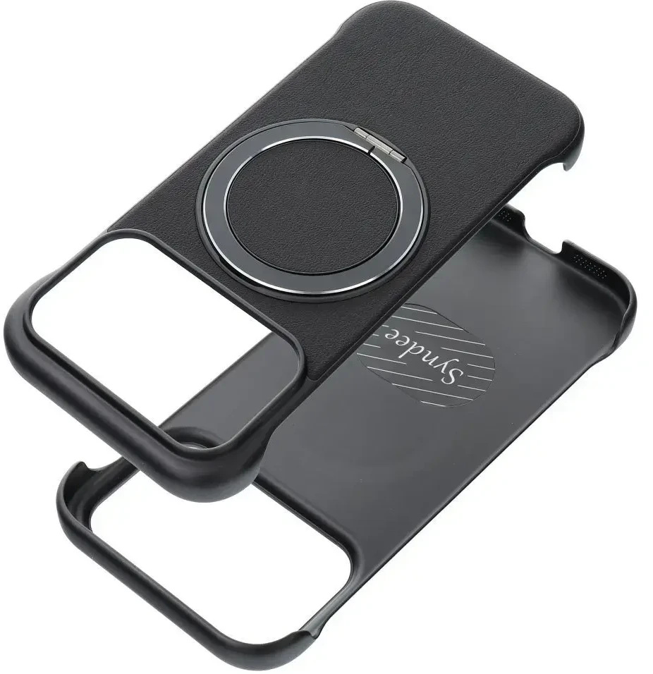 OEM dėklas, skirtas iPhone 17 AIR, su „Edge Free“ technologija, suderinamas su „MagSafe“ ir juodas