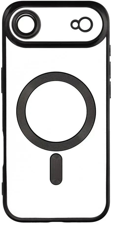 OEM dėklas, skirtas „iPhone 17 AIR“, „Electro Mag Cover“, suderinamas su „MagSafe“ (juodas)