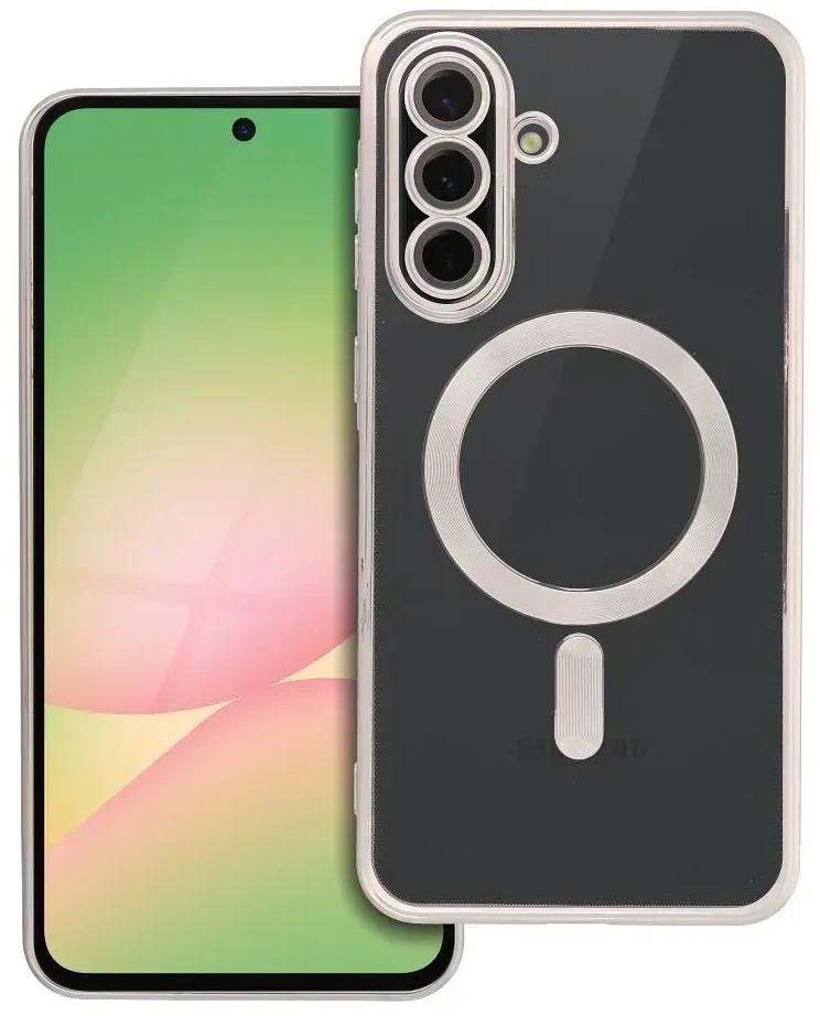 Oem 4Kom ELECTRO MAG COVER dėklas, suderinamas su MagSafe, skirtas SAMSUNG A56 titano