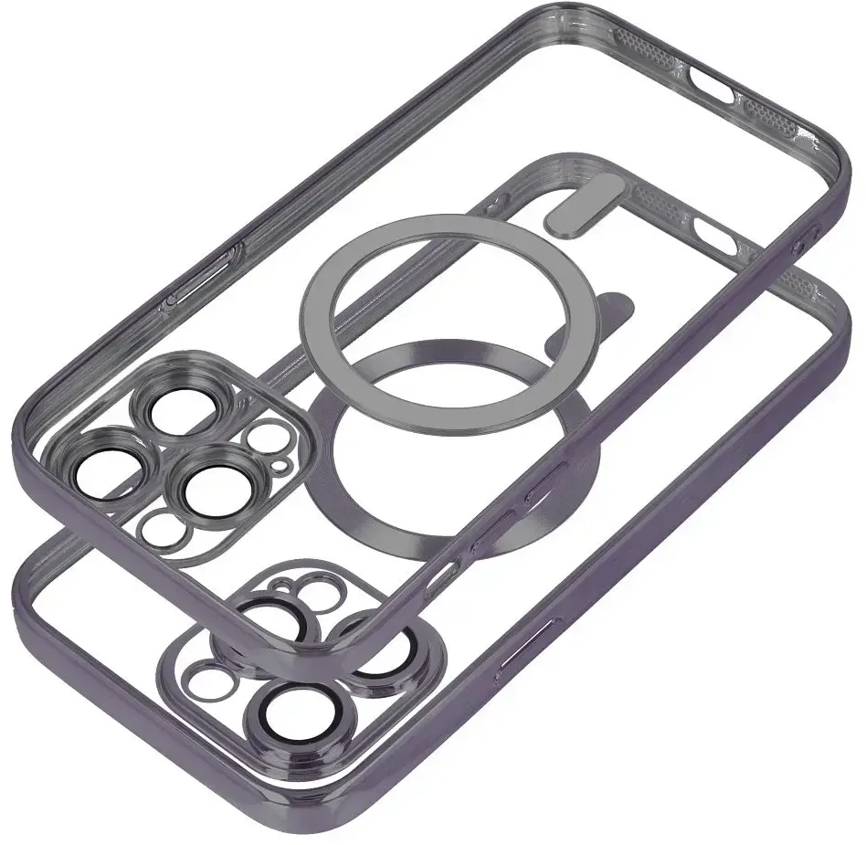 Oem Originalus „iPhone 16e“ (SE 4 2025) / 17e dėklas, suderinamas su „MagSafe“ ir juodas.