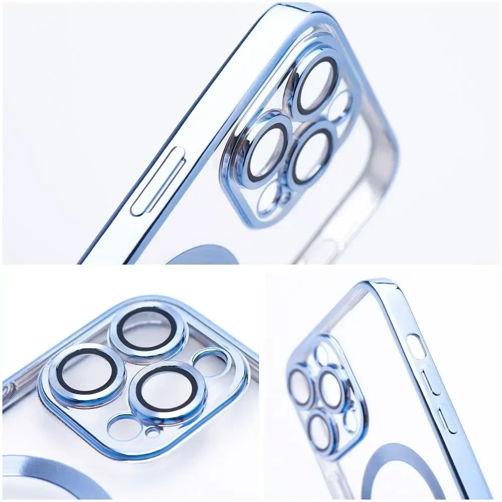 Oem „Samsung S26 PLUS“ Electro Mag dėklas, suderinamas su „MagSafe“, mėlynas
