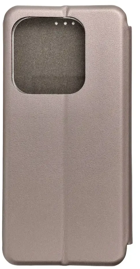 Oem ELEGANCE book dėklas skirtas Xiaomi Redmi Note 14 5G pilkos spalvos