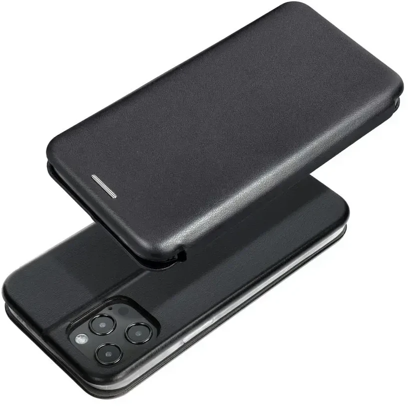 Oem ELEGANCE book dėklas skirtas Xiaomi Redmi Note 14 5G juodos spalvos
