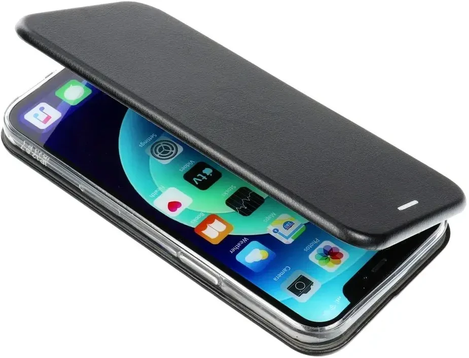 Oem ELEGANCE book dėklas skirtas Xiaomi Redmi Note 14 5G juodos spalvos