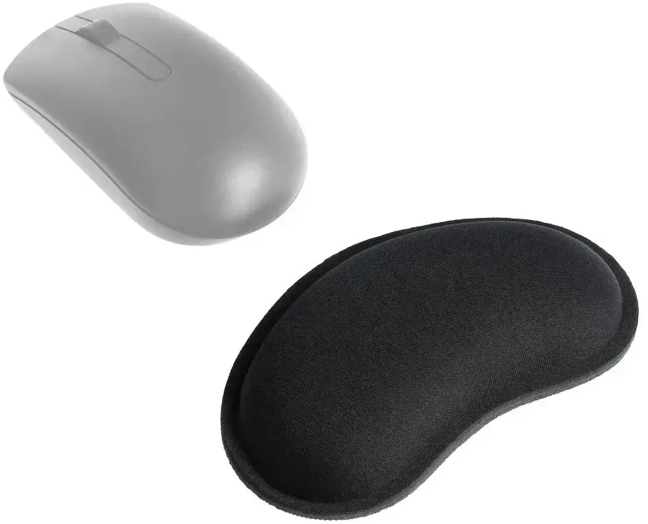 Kilimėlis Oem Ergonomic riešo atrama 130 x 78 x 25 mm juodas