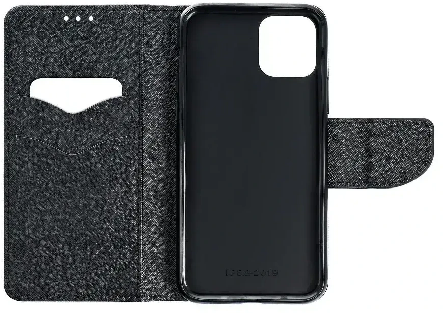 Oem Atverčiamas dėklas Huawei P30 LITE Fancy Book juodas