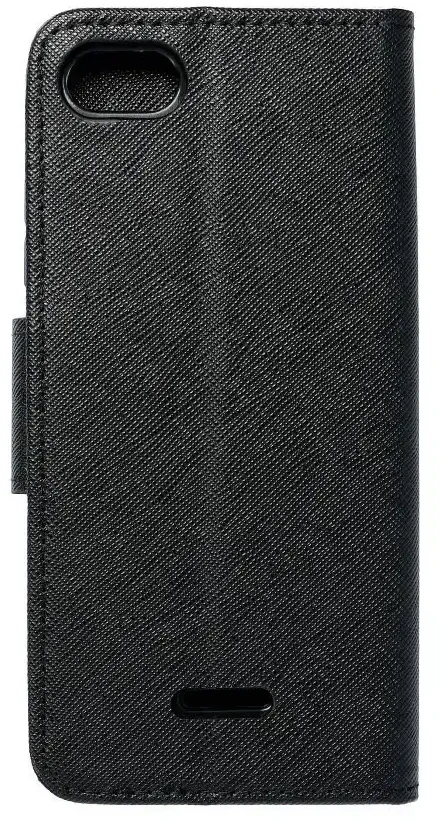 Oem FANCY Book dėklas skirtas Xiaomi Redmi 6a juodos spalvos