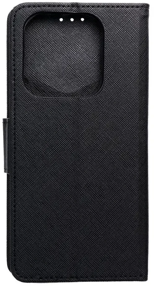 Oem FANCY Book dėklas skirtas Xiaomi Redmi Note 14 4G juodos spalvos