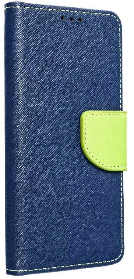 Oem FANCY Book dėklas skirtas Xiaomi Redmi Note 14 5G mėlynos spalvos / lime