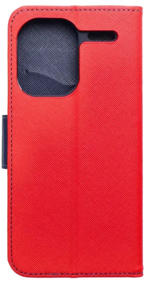 Oem FANCY Book dėklas skirtas Xiaomi Redmi Note 13 Pro Plus 5G red / mėlynos spalvos