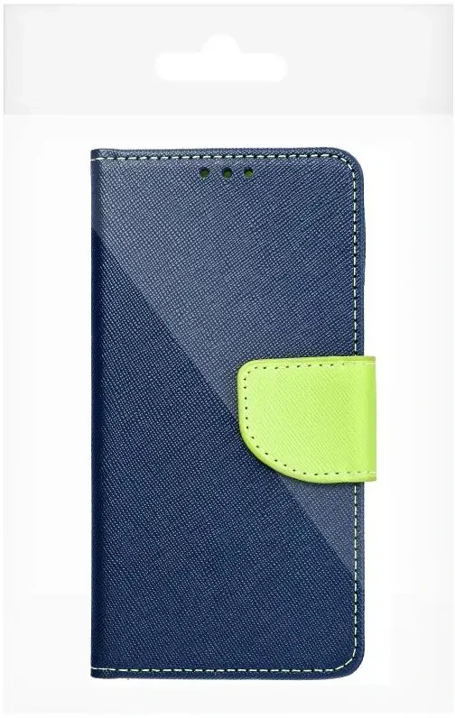 Oem FANCY Book dėklas skirtas Xiaomi Redmi Note 13 Pro 4G mėlynos spalvos / lime