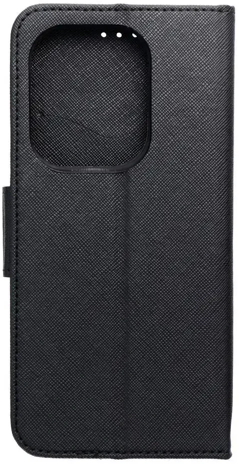 Oem FANCY Book dėklas skirtas Xiaomi Redmi Note 13 Pro 4G juodos spalvos