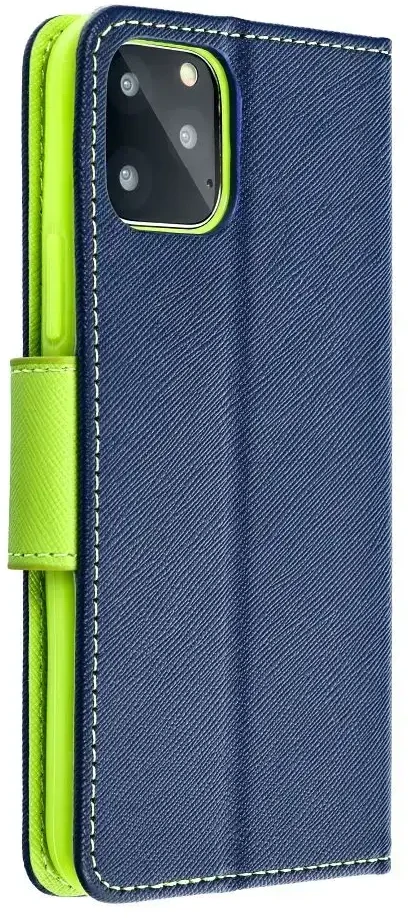 Oem FANCY Book dėklas skirtas Xiaomi Redmi Note 13 Pro 4G mėlynos spalvos / lime