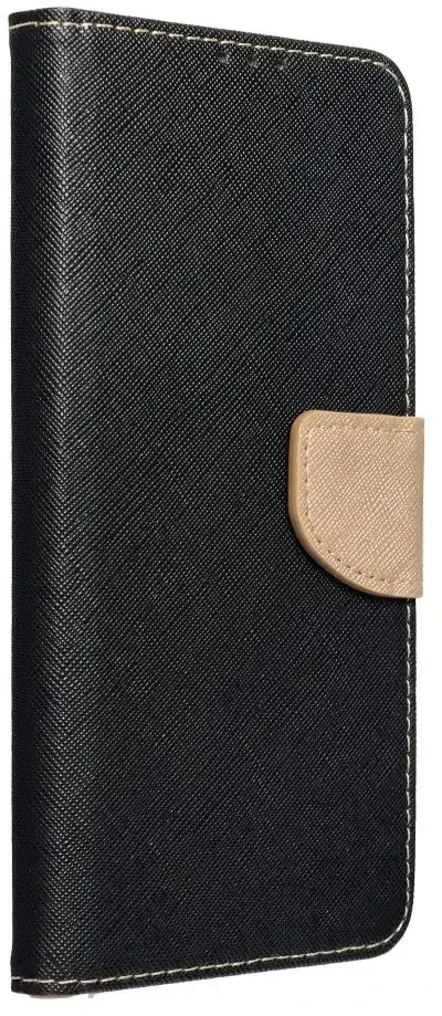 Dėklas Oem Flip case for iPhone 14 PLUS Fancy Book juodas / auksinis