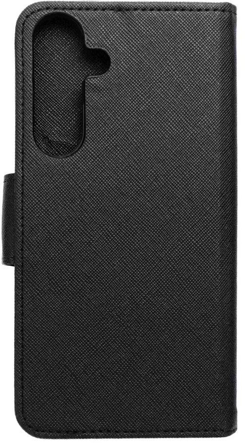 Oem FANCY Book dėklas skirtas Samsung Galaxy S25 Plus juodos spalvos