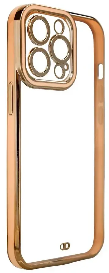 Hurtel Fashion dėklas skirtas Apple iPhone 12 Pro, auksinis/raudonas