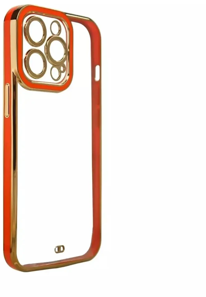 Hurtel Fashion dėklas skirtas Apple iPhone 13 Pro Max, auksinis/raudonas