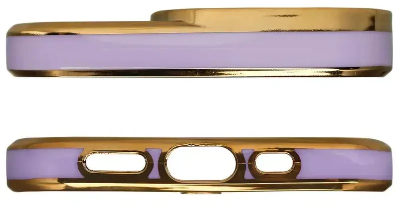 Hurtel Fashion dėklas skirtas Apple iPhone 12 Pro Max, auksinis/raudonas