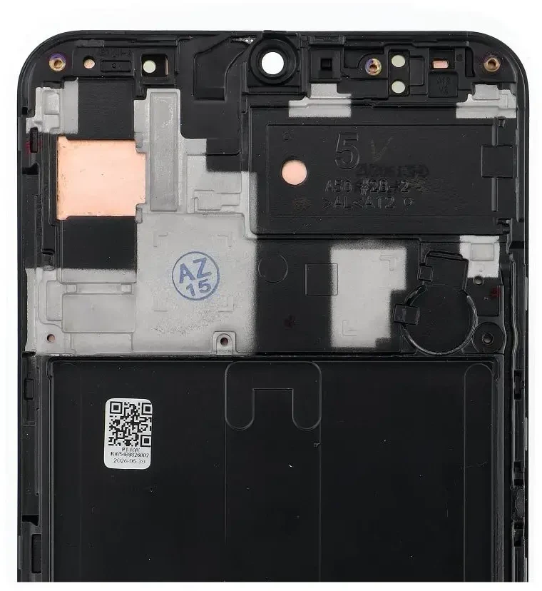 Uts Group FIXCELL LCD ekranas SAMSUNG A50 AMOLED su rėmeliu (atnaujintas)