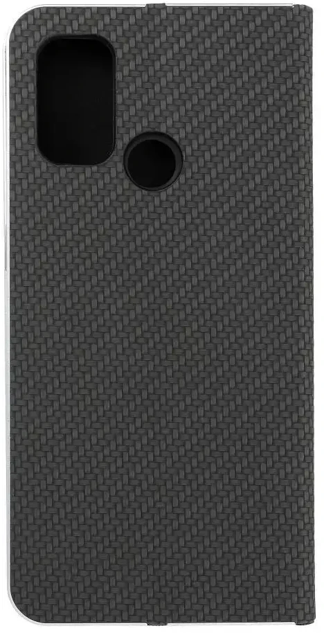Forcell OEM atverčiamas dėklas Oppo A53 2020 / A53s Luna Book Carbon juodas