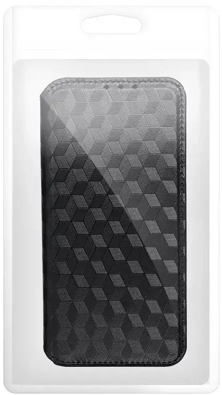 Oem Dėklas su klapką na Xiaomi Redmi NOTE 15 PRO Plus 5G Cubic Book juoda