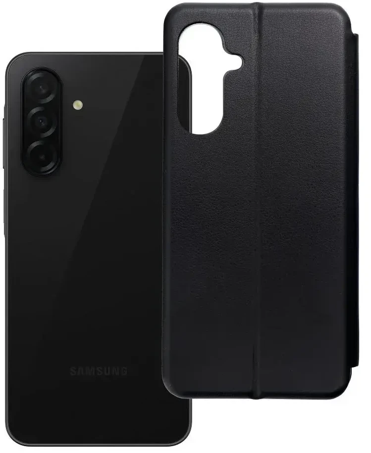 Forcell Oem ELEGANCE book dėklas skirtas Samsung Galaxy A26 juodos spalvos