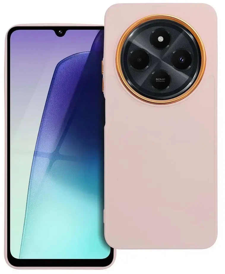Oem FRAME dėklas skirtas Xiaomi Redmi 14C powder rožinės spalvos