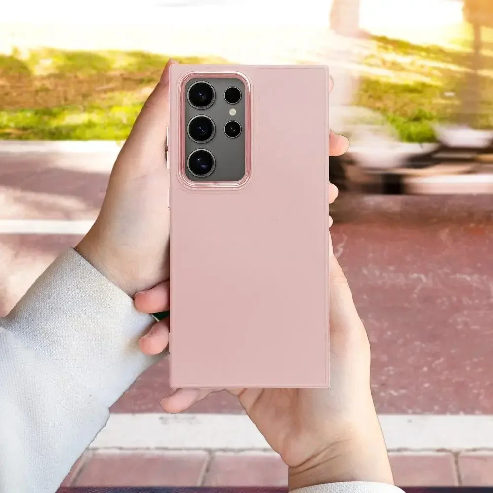 Oem Dėklas na Xiaomi Redmi Note 15 PRO 5G Frame pudra rožinė