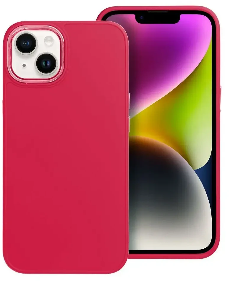 OEM dėklas, skirtas „iPhone 13 Frame“, rausvai raudonas