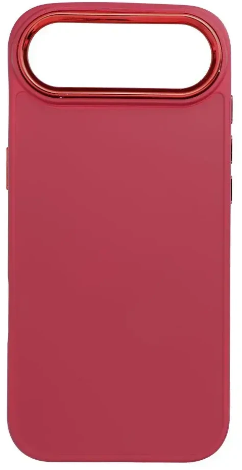 OEM dėklas, skirtas „iPhone 17 AIR“ rėmeliui, rausvai raudonas