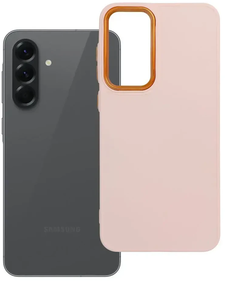 Oem FRAME dėklas skirtas Samsung Galaxy A56 5G powder rožinės spalvos
