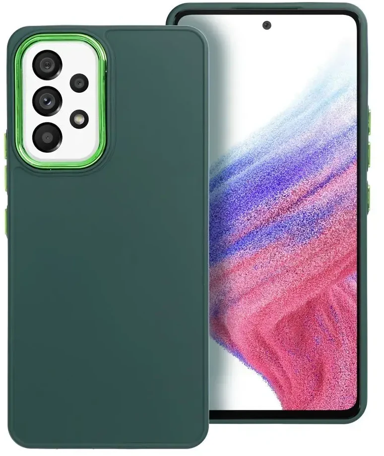 Oem FRAME dėklas skirtas Samsung Galaxy A53 5G žalios spalvos