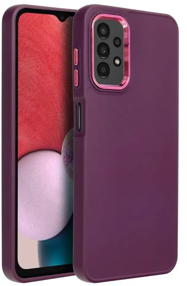 Oem FRAME Dėklas skirtas Samsung Galaxy A13 5G / A04S violetinės spalvosinės spalvos