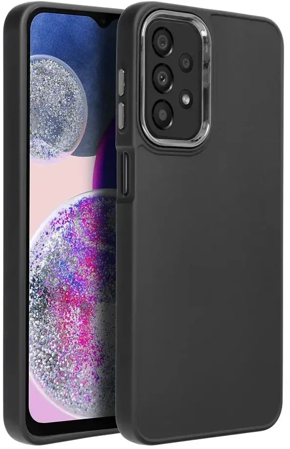 Oem FRAME dėklas skirtas Samsung Galaxy A23 5G juodos spalvos