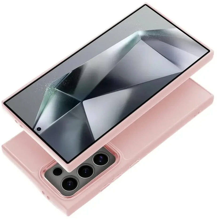 Oem Dėklas na Samsung A27 5G Frame pudra rožinė