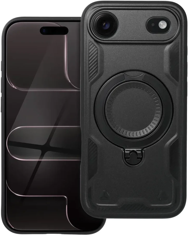 OEM dėklas, skirtas iPhone 17 AIR Frost Armor juodas