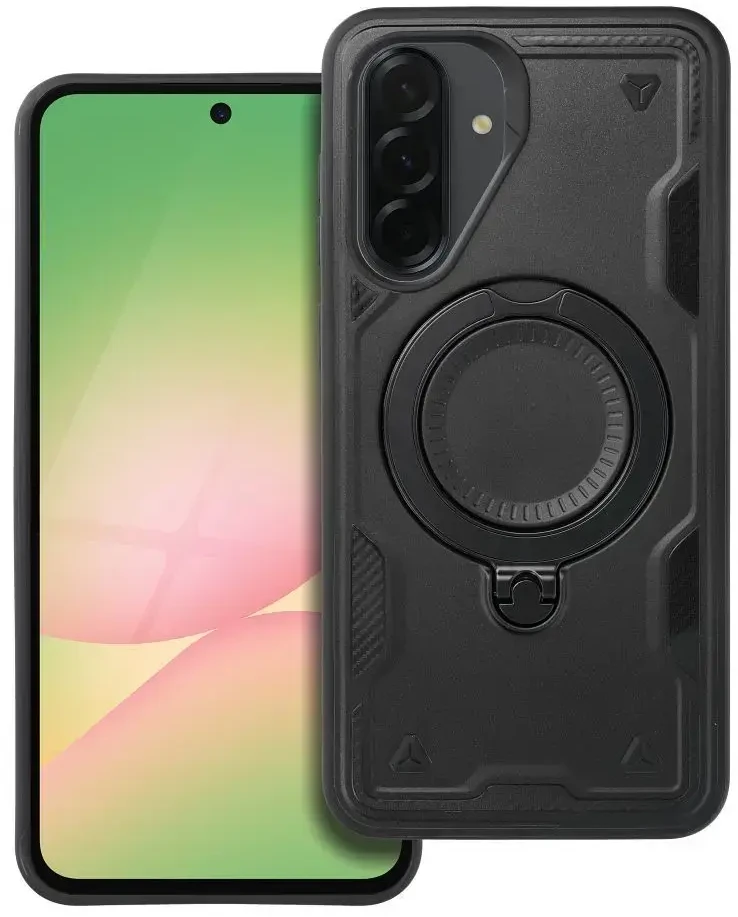 Oem dėklas FROST ARMOR skirtas Samsung Galaxy A56 5G juodos spalvos