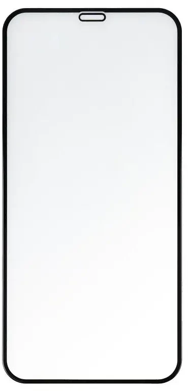 OEM 5D visiškai klijuojamas grūdintas stiklas - iPhone 13 Pro Max (MATINIS) juodas
