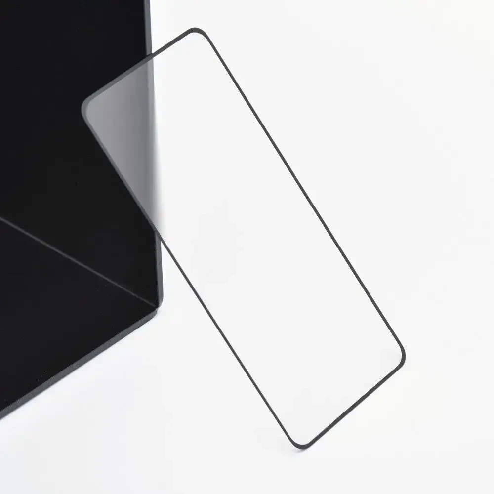 Oem 5D Full Glue Tempered Glass - for iPhone 13 / 16e / 17e (SE 4 2025) (MATTE) juodas