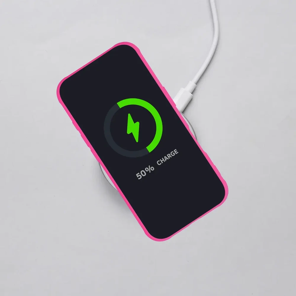 Oem FULL MATTE MAG COVER dėklas suderinamas su MagSafe skirtas Samsung Galaxy A56 rožinės spalvos