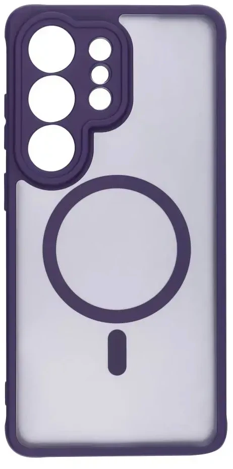 Oem Dėklas na Samsung S26 ULTRA Full Matte Mag Cover zgodne su MagSafe violetinė