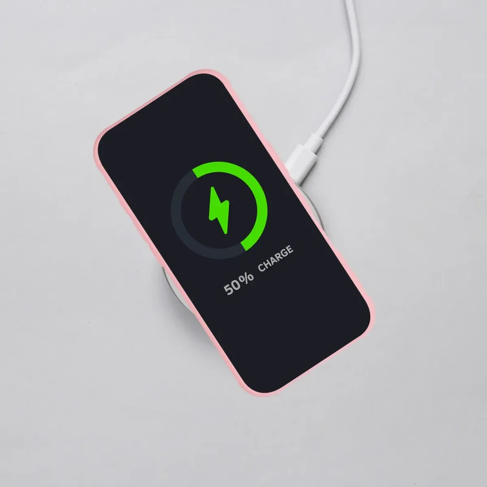 OEM dėklas, skirtas „iPhone 15“ visiškai matinis „Mag“ dėklas, suderinamas su „MagSafe“, šviesiai rožinis