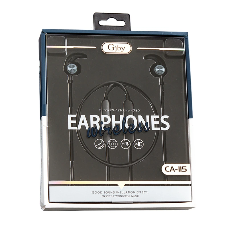 Oem GJBY ausinės – BLUETOOTH CA-115 mėlynos spalvos