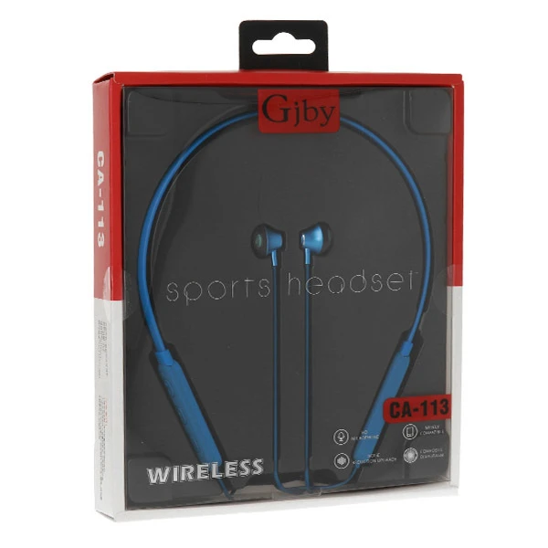 Oem GJBY ausinės – SPORTS BLUETOOTH CA-113 mėlynos spalvos