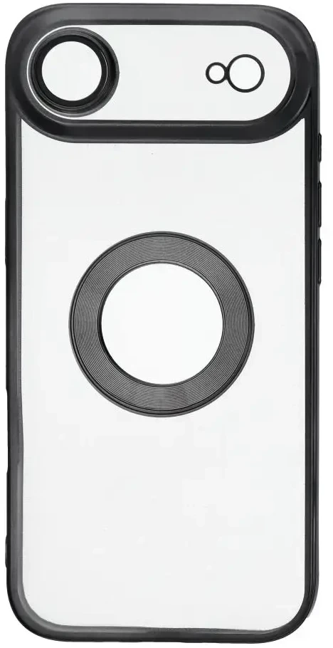 Dėklas Oem Case for iPhone 17 AIR Glam juodas