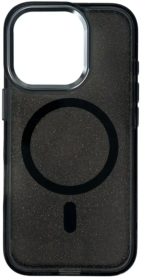 Hurtel Glitter MagSafe Apple iPhone 16 Pro Max – dėklas telefonui baltos spalvos
